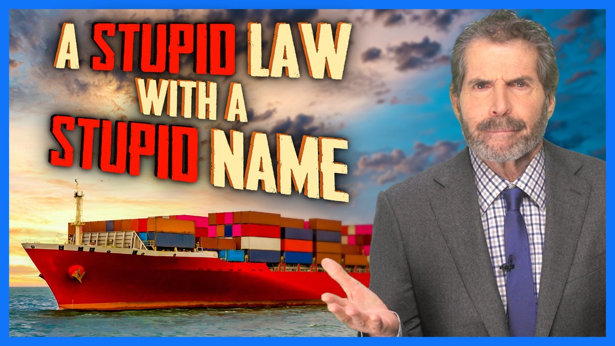 .Donald J. Trump may temporarily waive the "Jones Act" for oil shipments. It's a stupid government rule that protects powerful shipping companies from competition, and raises prices for you. Waivers aren't enough. Repeal it.