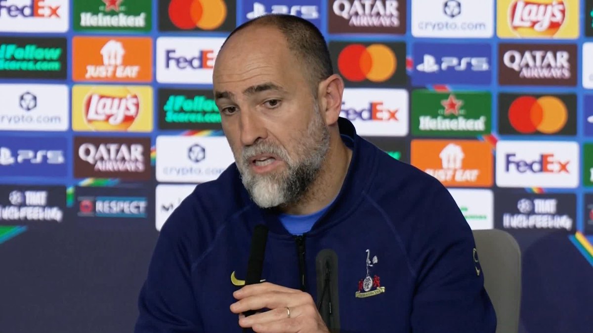 "It was necessary to preserve the guy" 🗣️ Igor Tudor explains why he took Antonín Kinský off in Spurs' 5-2 loss to Atlético Madrid and reflects on his sides defeat ⚪️