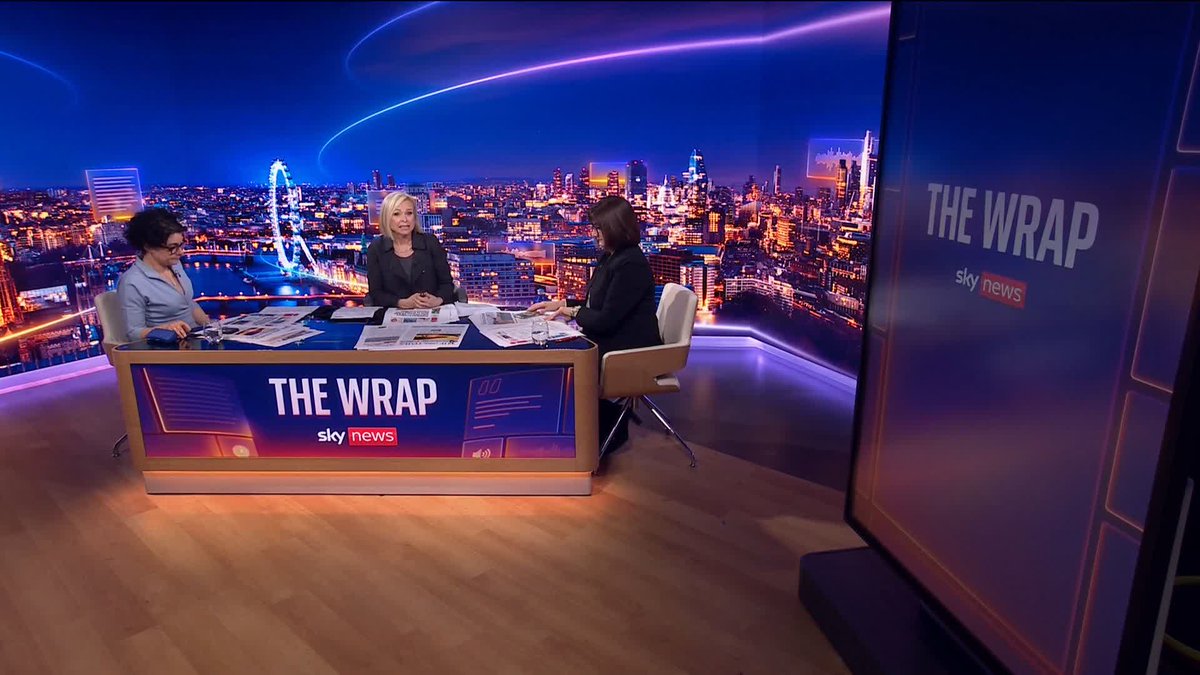What's on Wednesday's front pages? 📰 Sky's Anna Botting takes a first look at tomorrow's top stories with journalist and broadcaster Jenny Kleeman, and Baroness Nicky Morgan, on The Wrap. Read more ➡️ 📺Sky 501 and Youtube