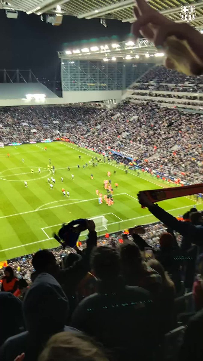 POV: You’re a culer, you travelled to Newcastle and Barça scored 🙌