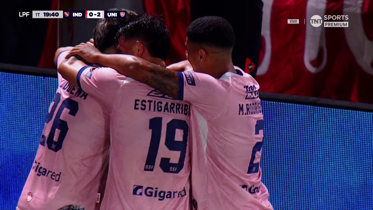 🤯🇦🇷 UNIÓN LE ESTÁ GANANDO 2-0 A INDEPENDIENTE EN AVELLANEDA EN 20'.
