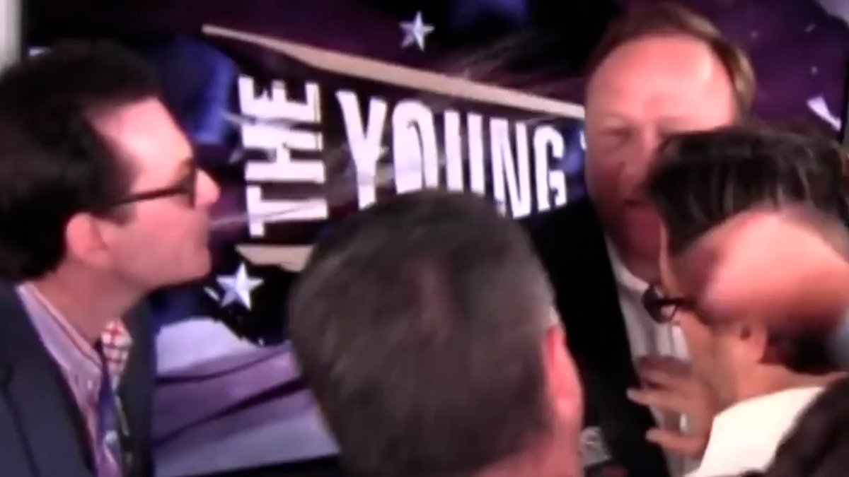 FLASHBACK: Watch Jimmy Dore Spit Iced Tea On Alex Jones' Face After He Crashed The Young Turks At The 2016 RNC! "There's Only Two Men's Saliva That Has Ever Been In My Mouth: Jimmy Dore & Willie Nelson!" Alex Jones & Jimmy Dore Reminisce About Their Epic First Encounter »WATCH/SHARE THE LIVE X STREAM HERE: