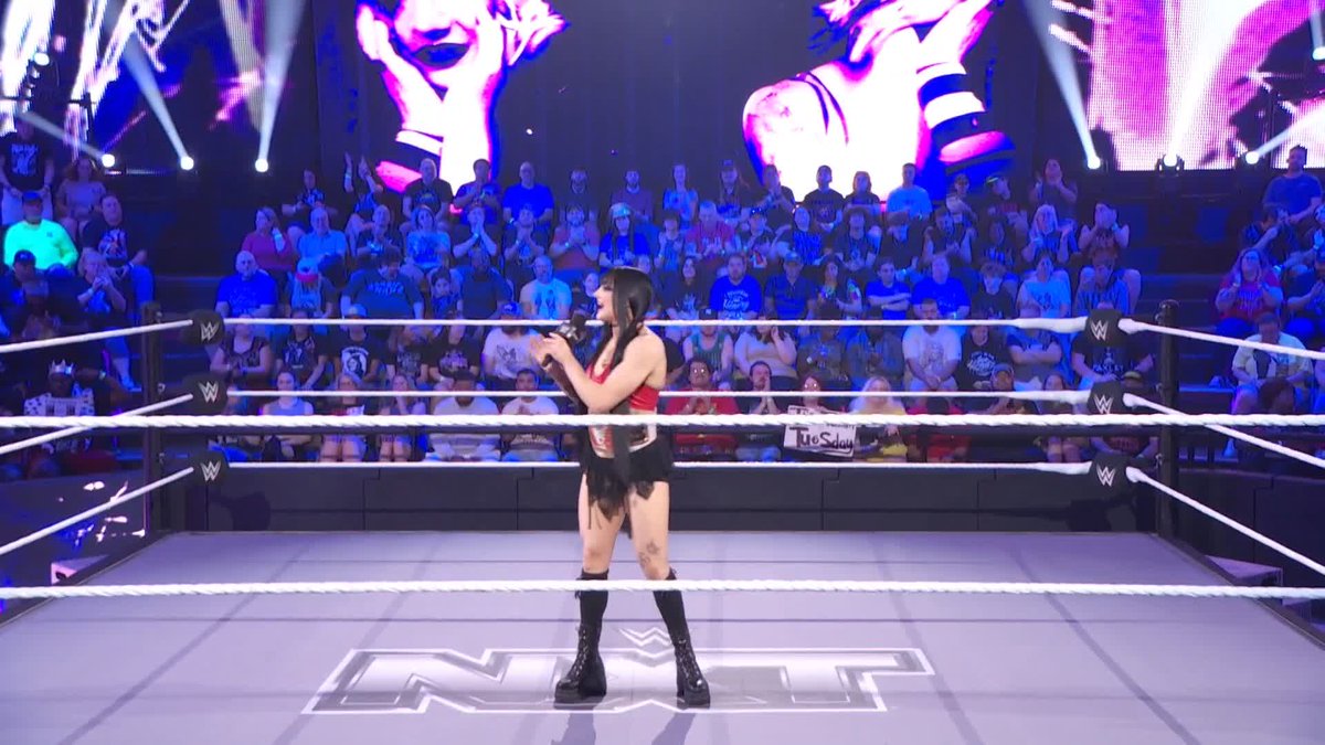 "I won this title because of all of YOU" 🫡 The NXT Universe LOVES Tater!