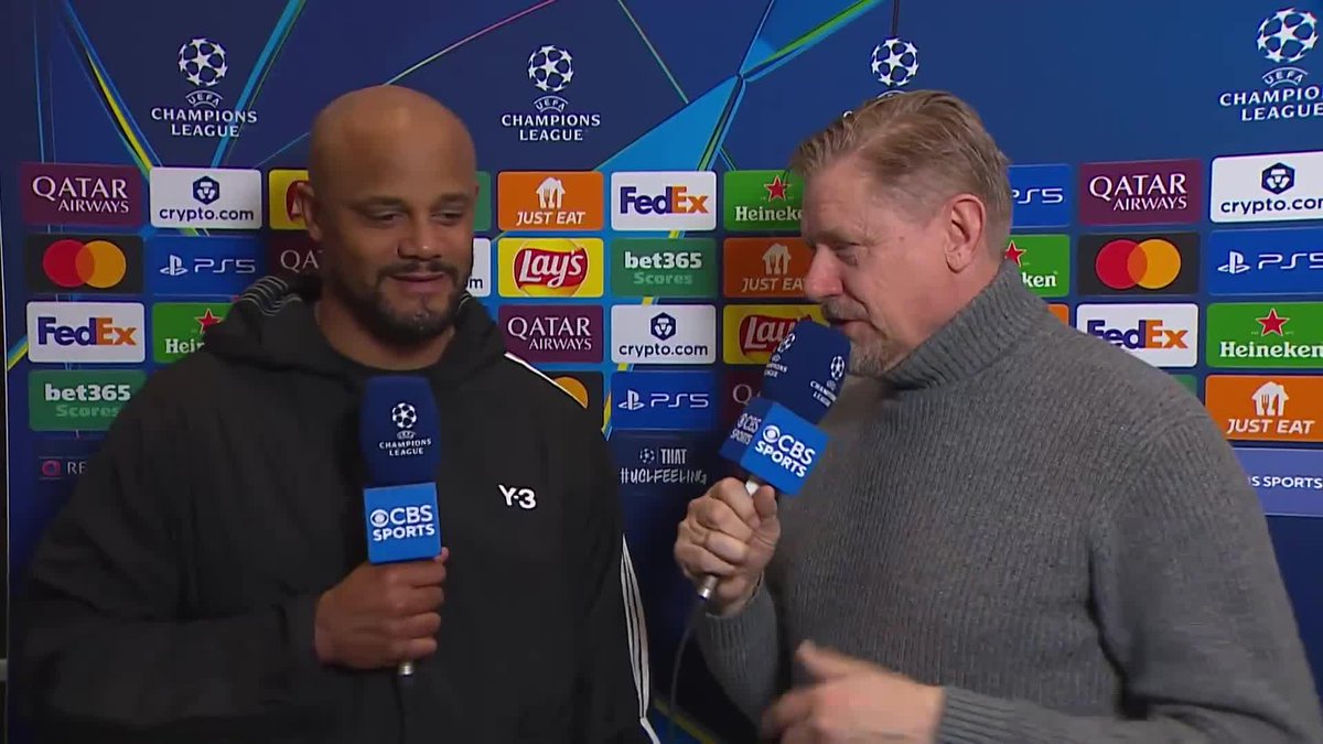 "I think I have to be humble... I know the biggest thing I can give them is the habits, the work rate and the mentality to continue. I am a bit obsessive with that side of it." Vincent Kompany on where he believes he can be the biggest strength for Bayern Munich's players 🧠