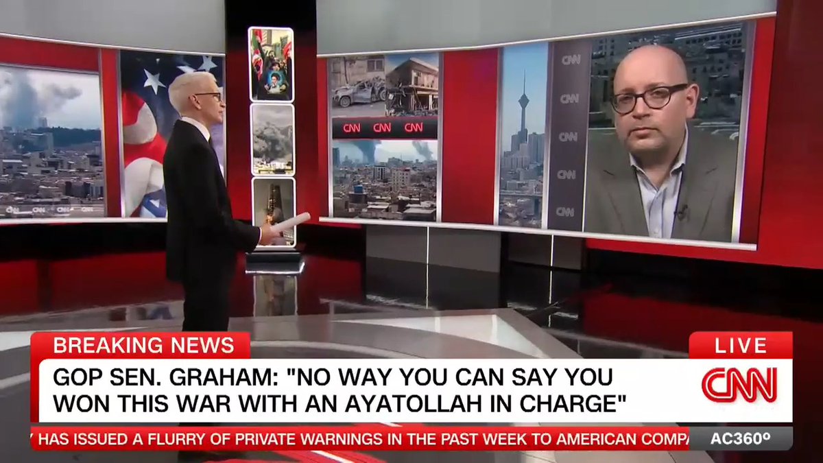 Iran's new Supreme Leader, Mojtaba Khamenei, has not been seen publicly or issued a statement. Journalist and author Jason Rezaian tells Anderson, "he might not be alive."