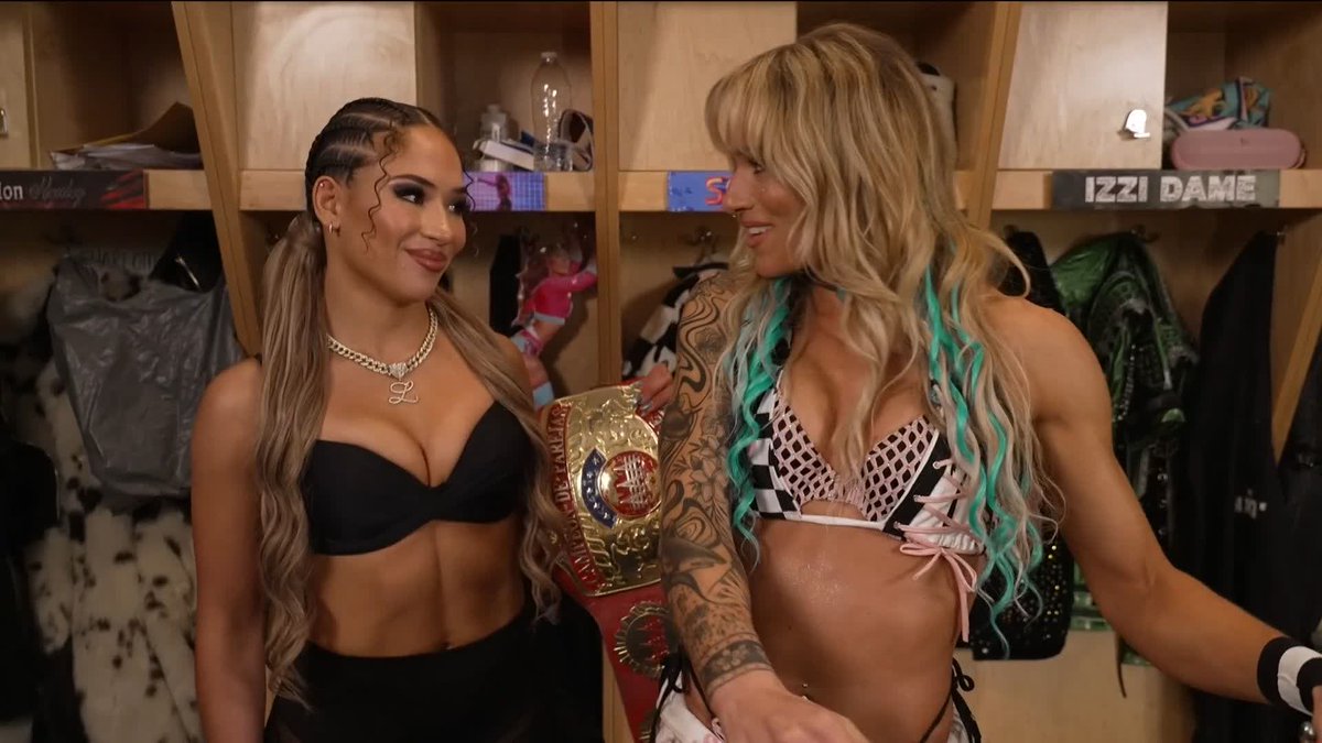 .Valerie Loureda makes it clear she wants the FIRST shot at the NXT Title if Sol Ruca wins on March 17th! 🫡