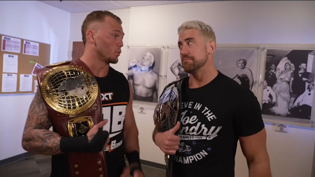Say his name and he APPEARS 🪄 Joe Hendry | Myles Borne | THE KID