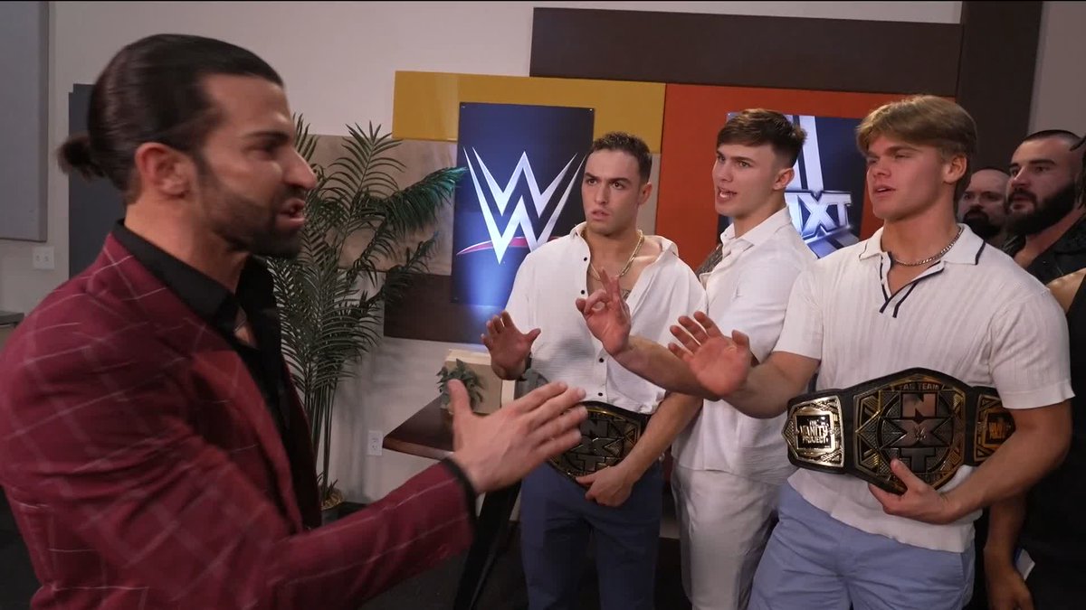WHAT AN ANNOUNCEMENT 🤩 Robert Stone announces a Tag Team Title tournament where the winners will face Vanity Project for the Championships at Stand & Deliver!