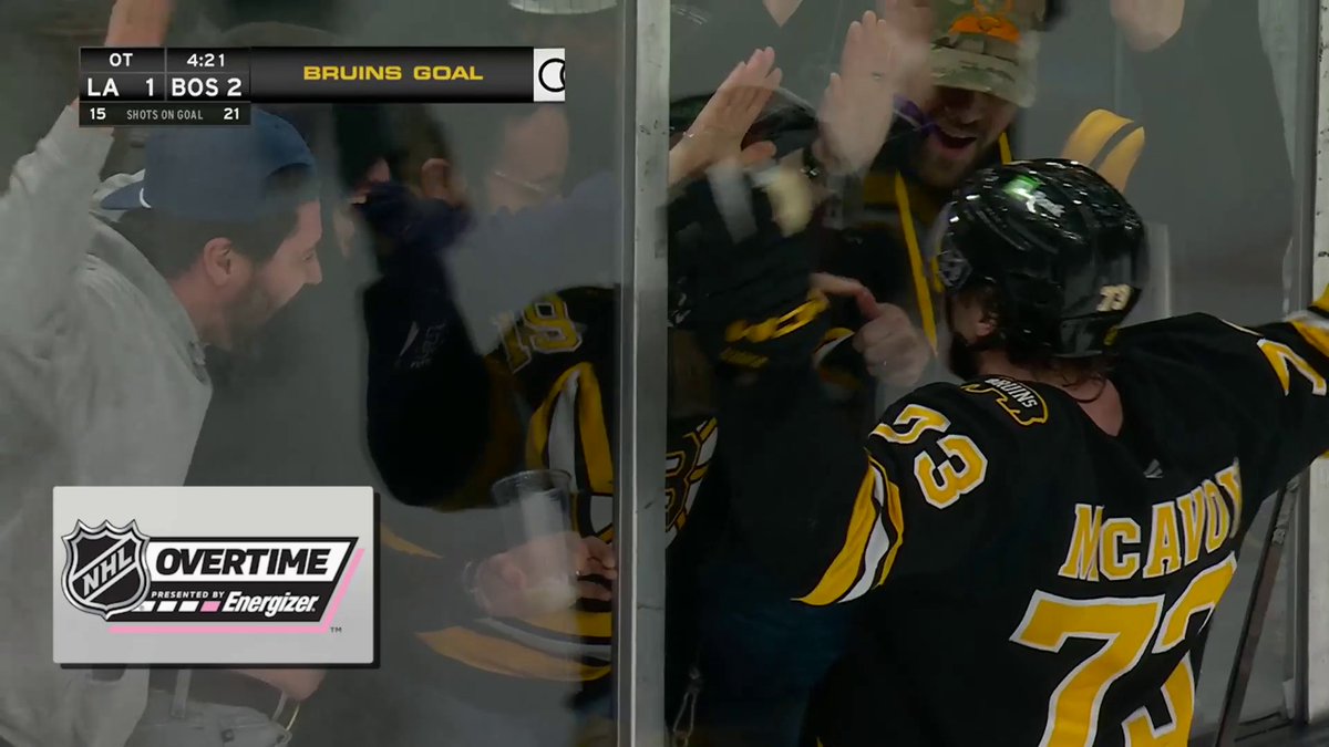 CHARLIE MCAVOY @ENERGIZER OVERTIME WINNER! 🐻 WHAT A GOAL, WHAT A CELLY!