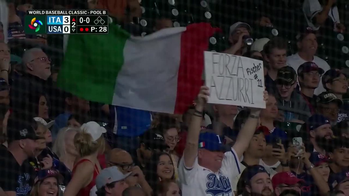 ¡PELIGRO! 🚨 ¡ITALIA YA LE GANA A ESTADOS UNIDOS! ⚾🤯 Disfruta el Clásico Mundial de Béisbol