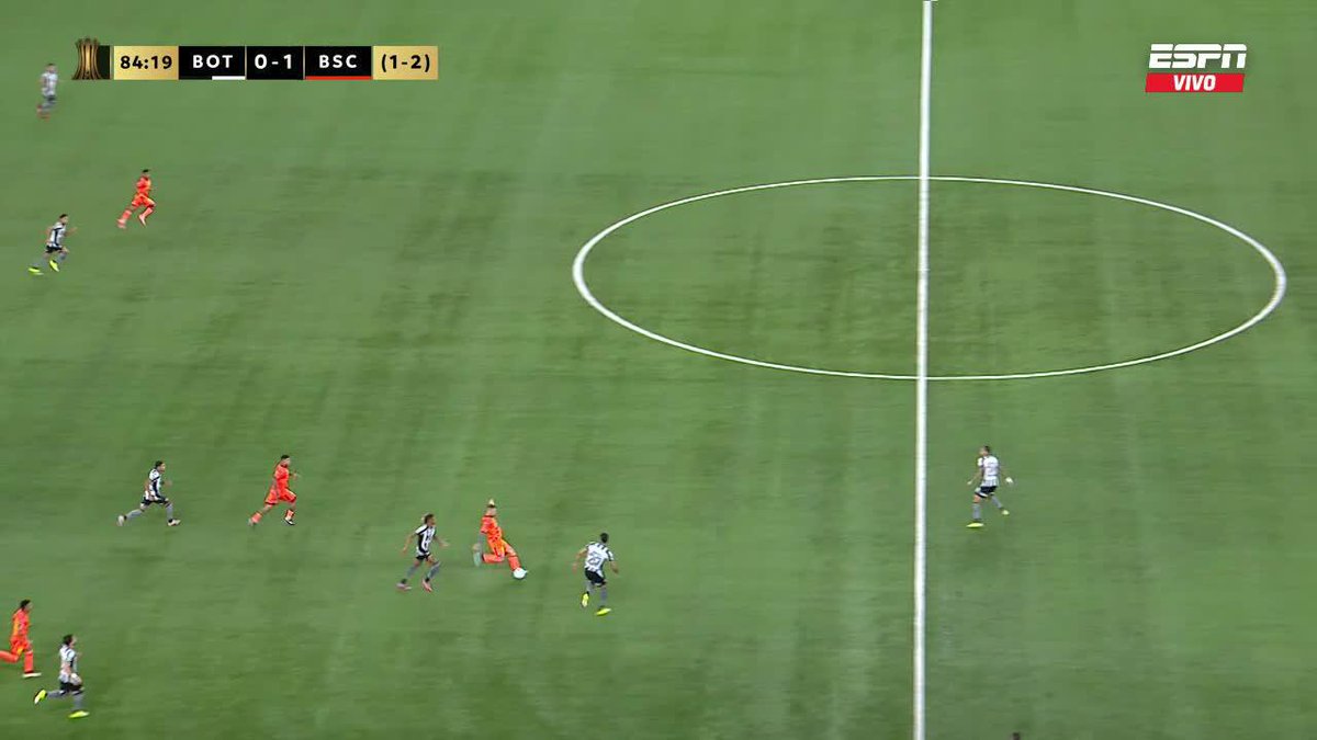 Pipa Benedetto intentó DESDE ATRÁS DE MITAD DE CANCHA ante Botafogo, por Copa Libertadores. 😳‼️