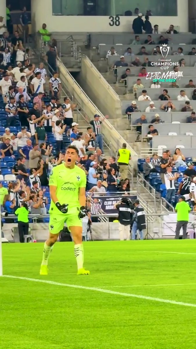 ¡La alegría de Santiago Mele en el segundo gol de Rayados! 💪
