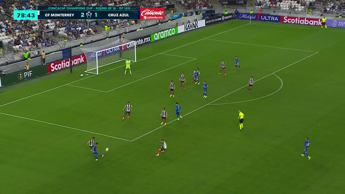 ¡ADIÓSSS! Santiago Mele se va expulsado. 🤠 Rayados 2-1 CRUZ AZUL🚂 ⚫️ EN VIVO por FOX ONE 👉 #Concachampions