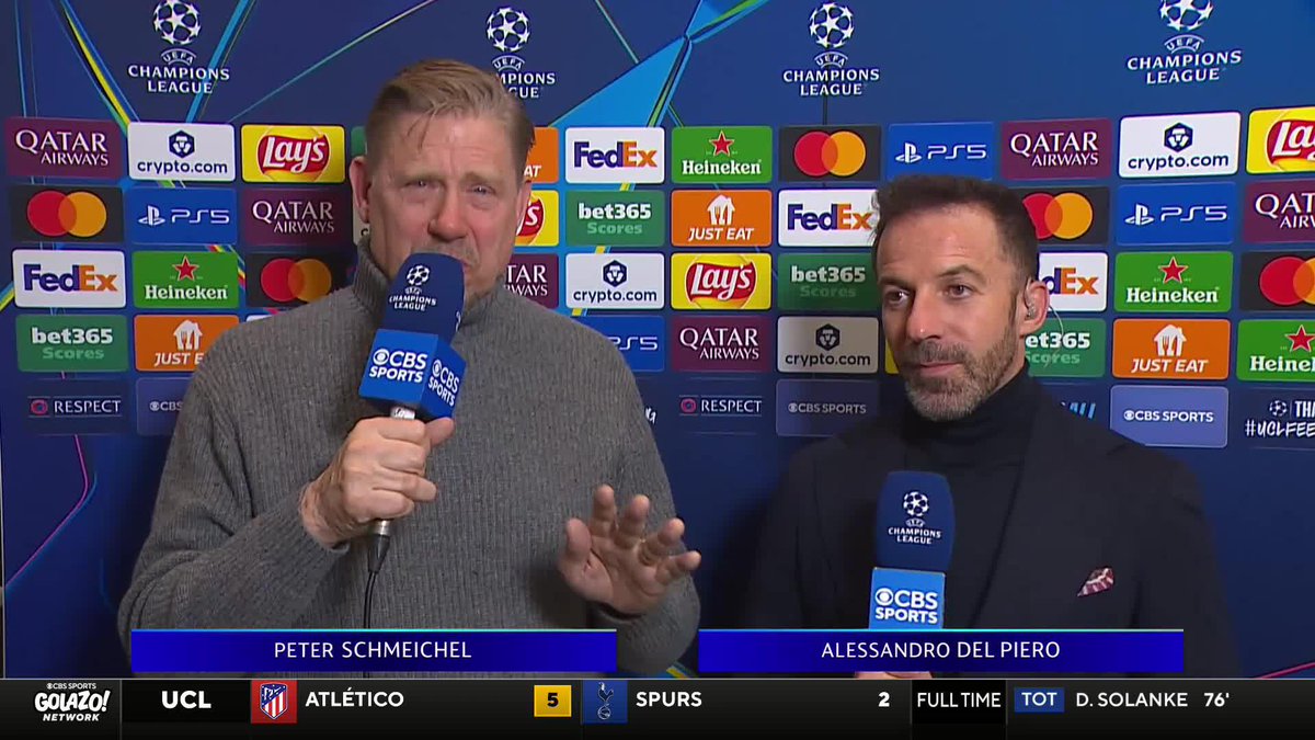 “I look at all the teams who can score… I don’t see another team in the tournament that can match them.” Peter Schmeichel hails Bayern Munich as favorites to go all the way to the #UCL final 🔥