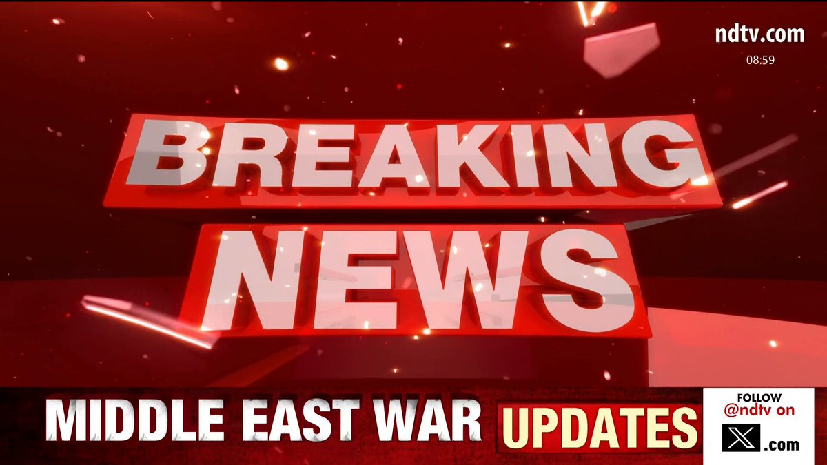 🔴#BREAKING | Iran fires cluster bomb missiles at military centres in Jerusalem, Haifa in Israel NDTV's Vishal Vivek joins Divya Wadhwa with more details
