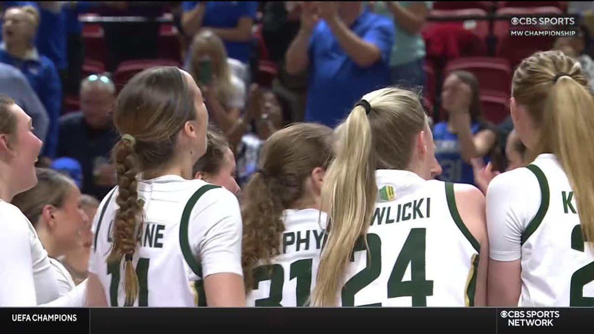 COLORADO STATE WOMEN'S BASKETBALL IS GOING DANCING! Colorado State Women's Basketball takes down Air Force 56-42 in the Mountain West Conference Tournament Championship and punches their ticket to the 2026 NCAA Tournament!