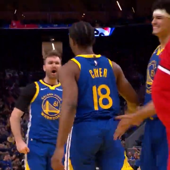 LJ Cryer getting crafty 📺 NBC Sports Bay Area & CA