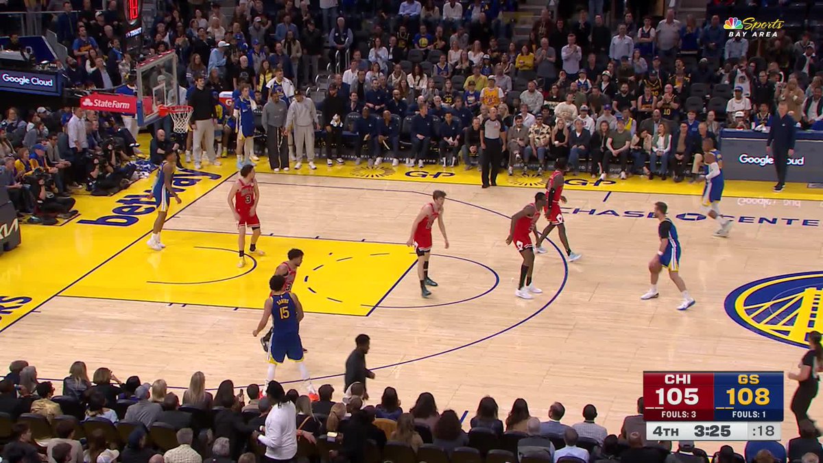Vision was CLEAR. GPII lays it up and in. 📺 NBC Sports Bay Area & CA