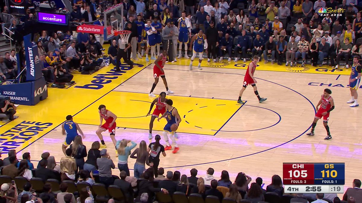 Gui put it on spin cycle 🌪️ 📺 NBC Sports Bay Area & CA