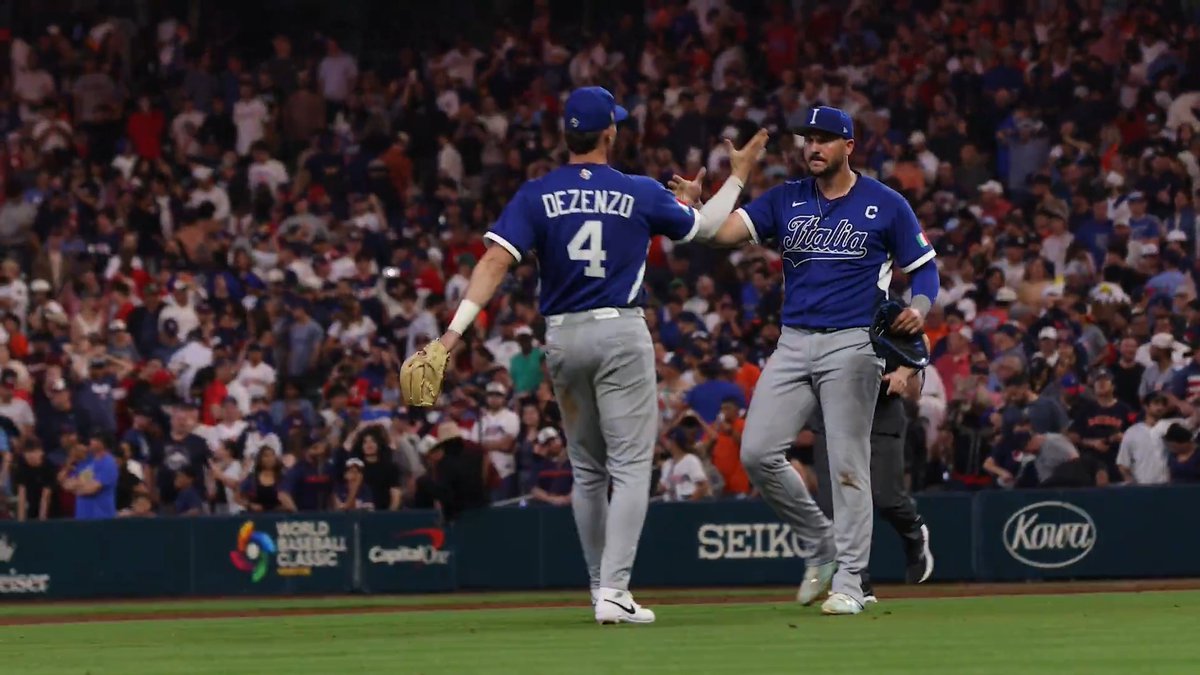 Molto bene 🤌 #WorldBaseballClassic