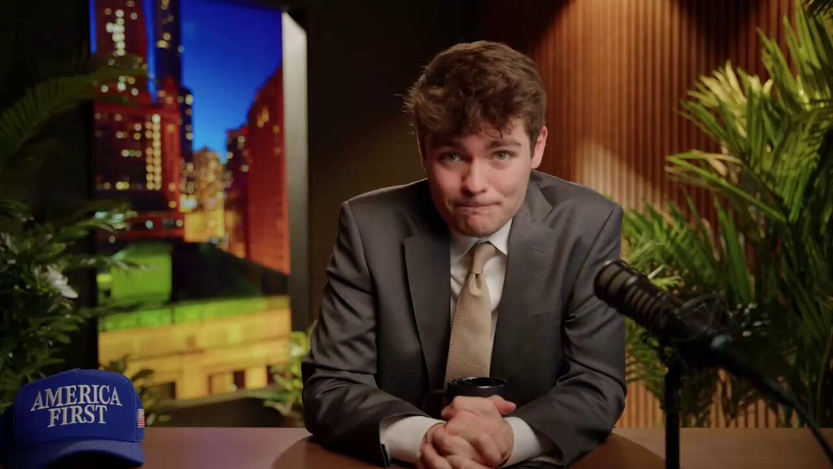 Nick Fuentes calls JD Vance a COWARD for not speaking out against the war in Iran "Have you ever noticed that whenever the Trump administration totally shits the bed, that JD Vance is nowhere to be seen?