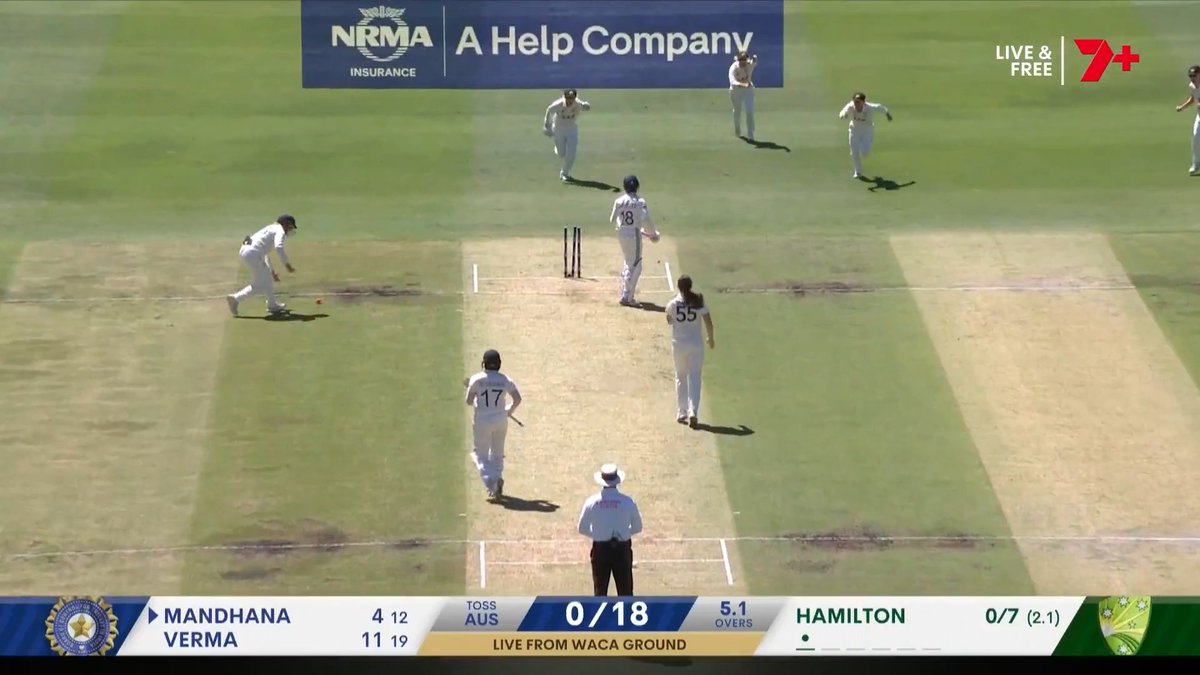 Six wickets - including a couple of peaches - two sharp catches, and even some handy lower order runs. Lucy Hamilton's Test debut was A+ 🔥
