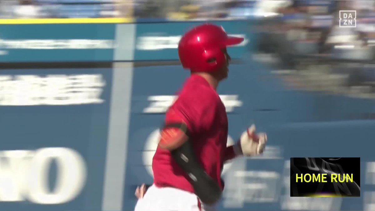 眩しすぎる 秘められたこのパンチ力 ルーキー・勝田成がホームランを放つ ⚾️DeNA×広島（オープン戦） #carp DAZNならオープン戦も見られる📱 ✔ 月々2,300円（年間プラン・月々払い） ✔ 初月無料キャンペーン中（〜4/19まで） ▶ 視聴はこちら