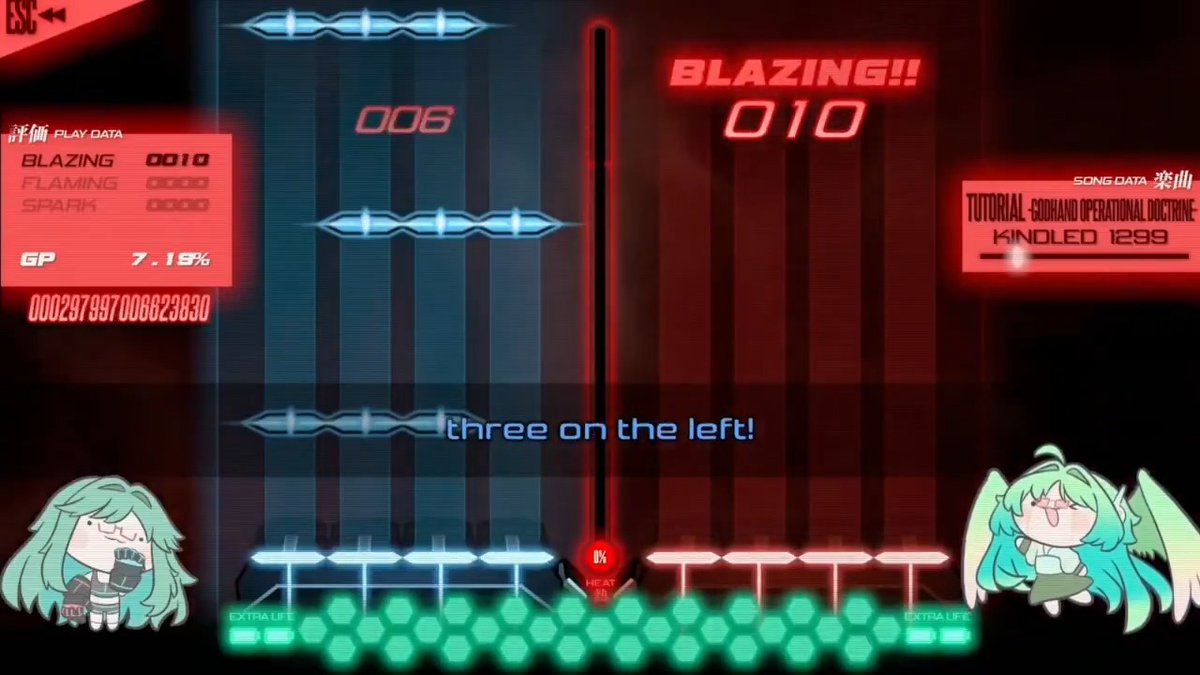 【ニュース】“キーボード破壊系”超絶連打リズムゲーム『PROJEKT GODHAND』正式リリース、高評価ラッシュ続く。「左か右か」で叩きまくる、常識とキーボード破壊音ゲー