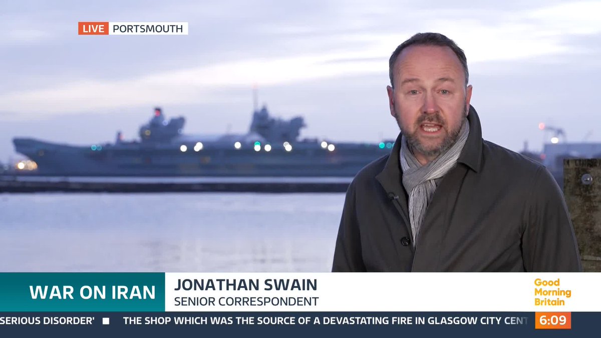 As the Royal Navy warship, HMS Dragon, continues its journey to the Mediterranean there are further signs that the UK could be preparing to boost its presence in the Middle East. Jonathan Swain reports.