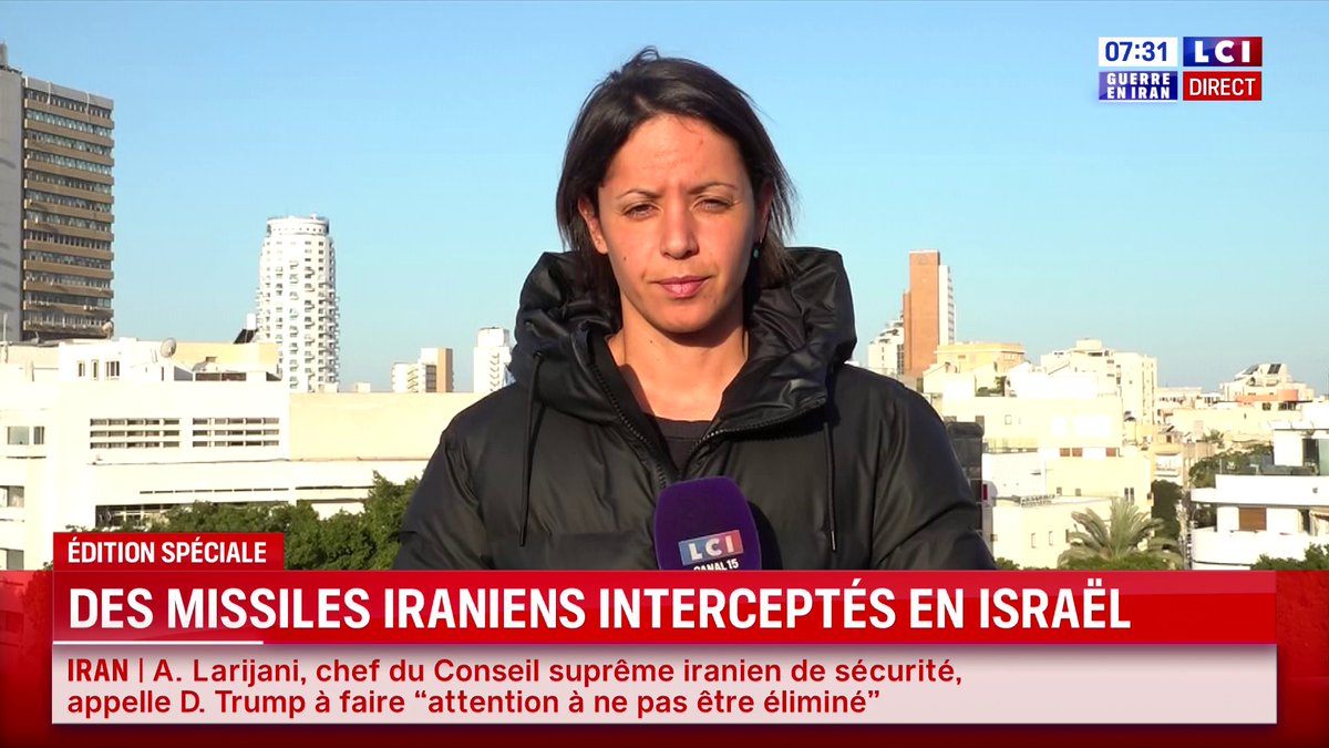 ๐ด L'Iran a menรฉ cette nuit "des frappes de trรจs grande ampleur" visant des sites militaires amรฉricains et des cibles israรฉliennes โถ๏ธ On fait le point avec notre reporter gwendoline debono depuis Tel-Aviv