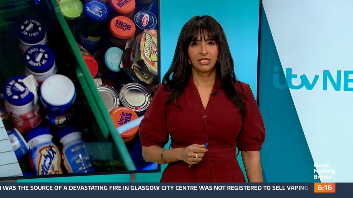 Staff at food banks have told GMB that some users are now so desperate, they're ripping open food parcels to eat as soon as they get them. In the last year, Trussell has distributed more than 2.5 million emergency packages. Nick Dixon reports.