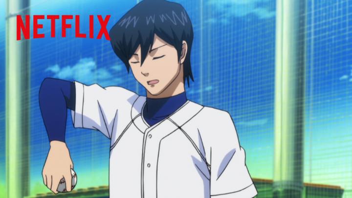油断は禁物⚠️ 降谷と本気のキャッチボールした結果⚾️ ライバル 降谷暁(CV:島﨑信長)の衝撃的な初登場シーン。 沢村(CV:逢坂良太)とのキャッチボールで剛速球がグローブを貫く! #ダイヤのA #AceofDiamond #ネトフリWBC2026 #MAKEDRAMA