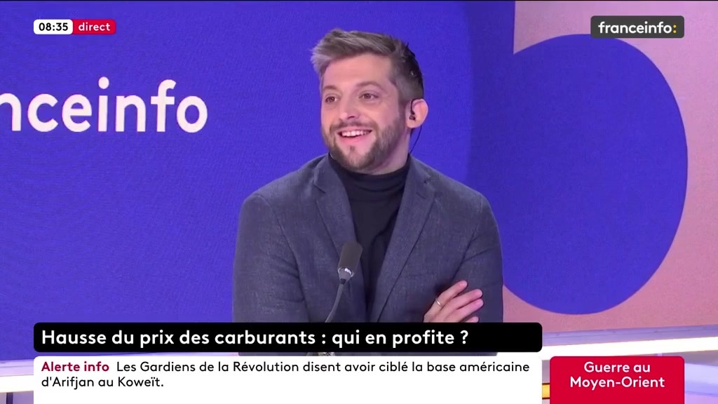 🔴 Hausse des prix des carburants ➡️"Beaucoup d'industriels anticipent que ça va monter, ils prennent alors leur mise le plus rapidement possible [...] Géopolitiquement, il y a des gens qui ont intérêt à ce que cette guerre dure", dit Michel-Édouard Leclerc