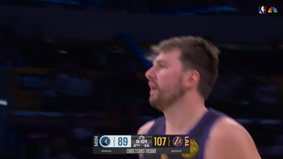 Un día más en la oficina: el TRIPLE-DOBLE de LUKA DONCIC para batir a Minnesota 🔥 ✅ 31 puntos ✅ 11 rebotes ✅ 11 asistencias #NBAxDAZN 🏀🇺🇸