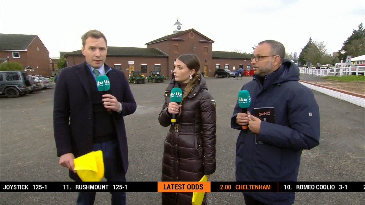 "I train horses for the King &amp; Queen. I also train horses for the local postman" 😄 Oli Bell caught up with said postman who has part ownership in British chance, Wendigo 🗣️