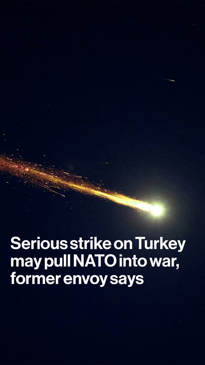 Former permanent representative to NATO, Mehmet Fatih Ceylan, tells @joumannatv that a serious attack by Iran on Turkey "would change the ballgame"
