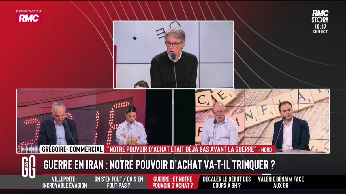 📞 Grégoire, commercial, au 3216 : "On a des politiques qui sont francs comme des ânes qui reculent. Je gagne 2.000 € par mois, mon quotidien : faire des courses pour 3 bricoles, ça coûte X €. Faire le plein, ça coûte X €. On va à l'hôpital, on attend des heures." #GGRMC
