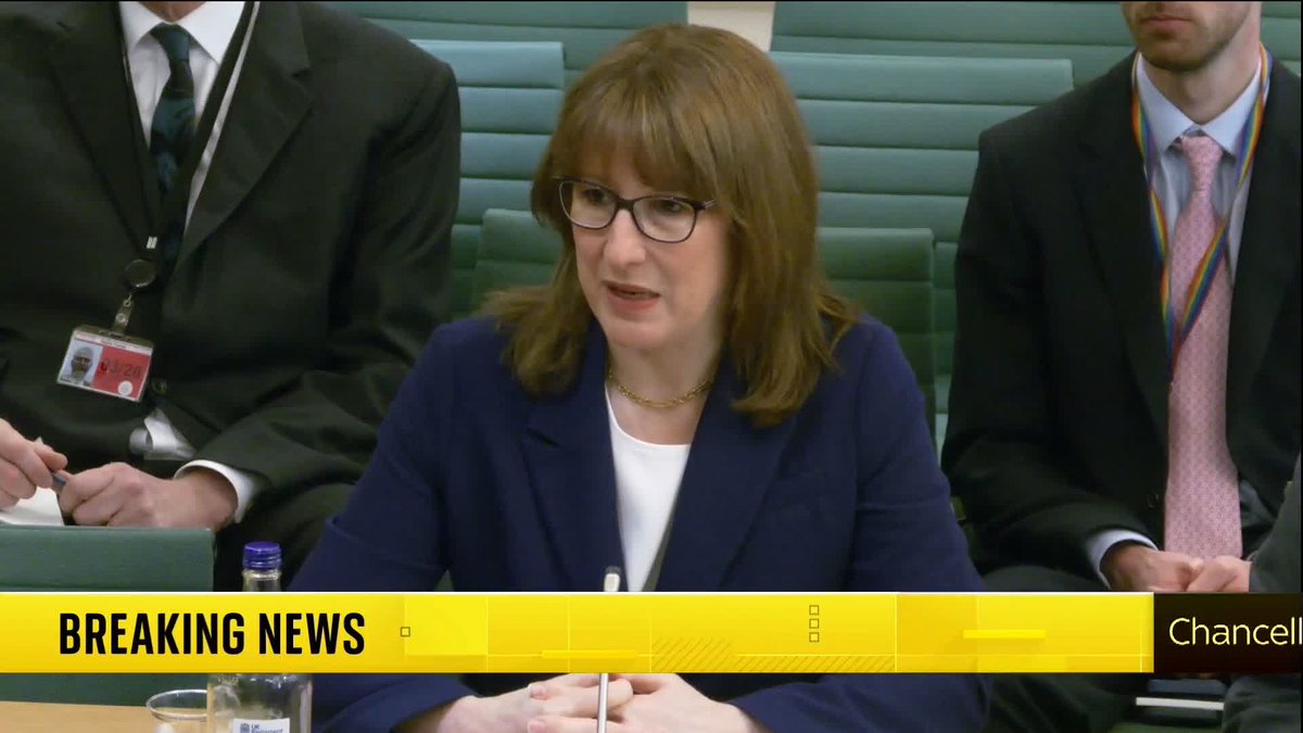BREAKING: "The quicker we can de-escalate, the better it will be for all of those different economic variables." Chancellor Rachel Reeves says it's too soon to speculate on how the war in Iran will impact the UK's inflation, growth and interest rates.