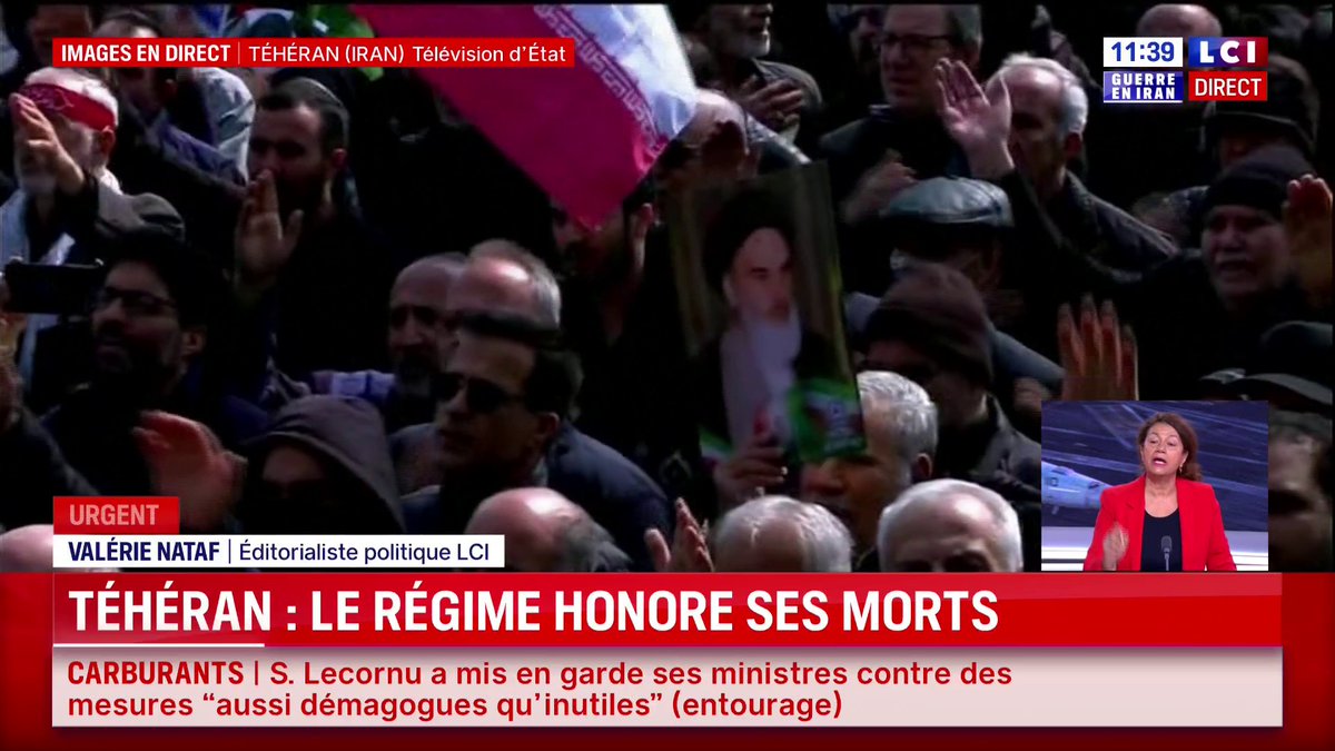 🔴 DERNIÈRE MINUTE : le régime honore ses morts à Téhéran