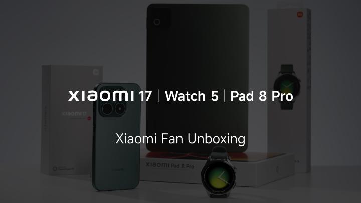 Meet the latest Xiaomi ecosystem lineup — Xiaomi 17, Xiaomi Watch 5, and Xiaomi Pad 8 Pro, connected to bring new possibilities to everyday life.