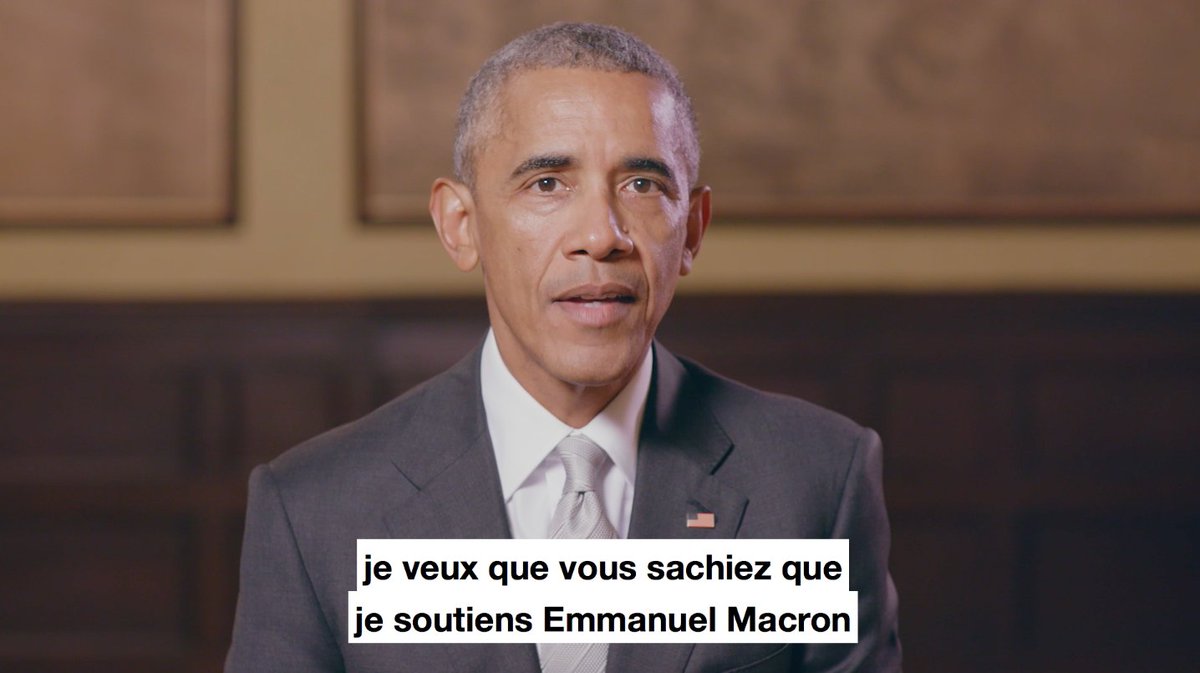 Cette vidéo doit devenir VIRALE! C’est de la bombe politico médiatique! Un objet Géopolitique, qui met la FRANCE au sommet des relations Mondiales. Écoutez Barack OBAMA parlé de notre pays, notre président et de nous, un vrai moment d’histoire!