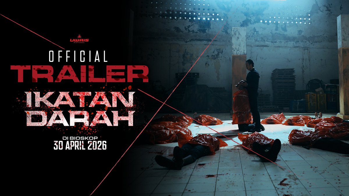 Yang bikin JAFF 2025 kemarin penuh gebak gebuk sana sini dan berdarah-darah, akhirnya dapet tanggal rilisnya di bioskop. Trailernya 🔥 Project terbaru dari Tata Sidharga, IKATAN DARAH, 30 April di bioskop!