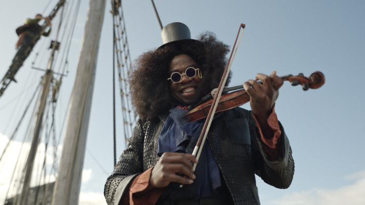 An iconic moment from ONE PIECE history brought to life in live-action 🐋🎻