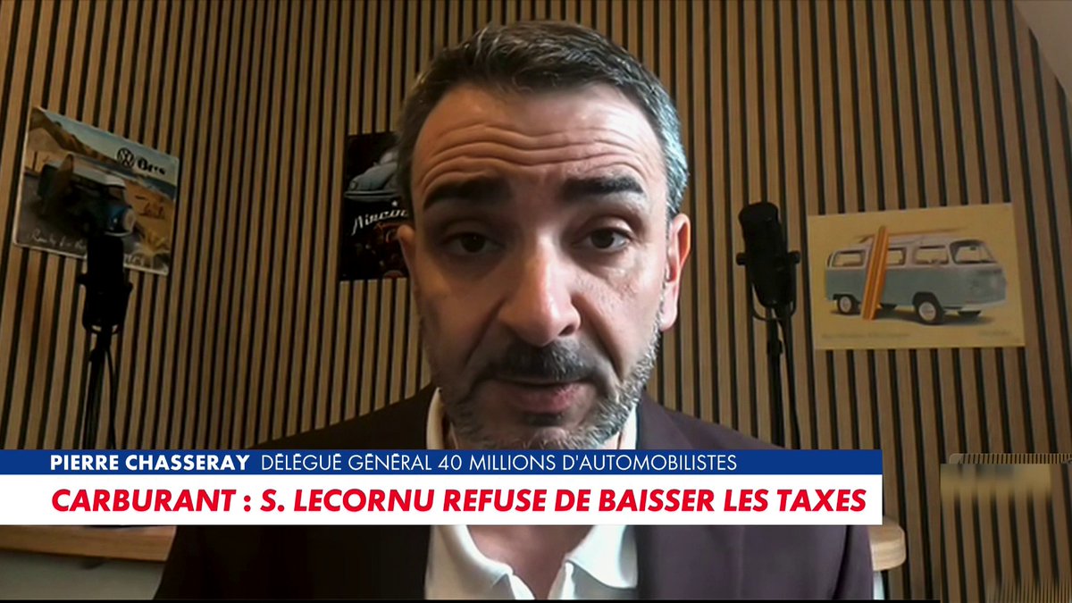 «Les Français n'attendent pas de faire le plein, mais de revivre» : Pierre Chasseray, délégué général de 40 millions d'automobilistes, tire la sonnette d'alarme et pointe du doigt le gouvernement dans #100Frontieres Toute l'info est à retrouver sur