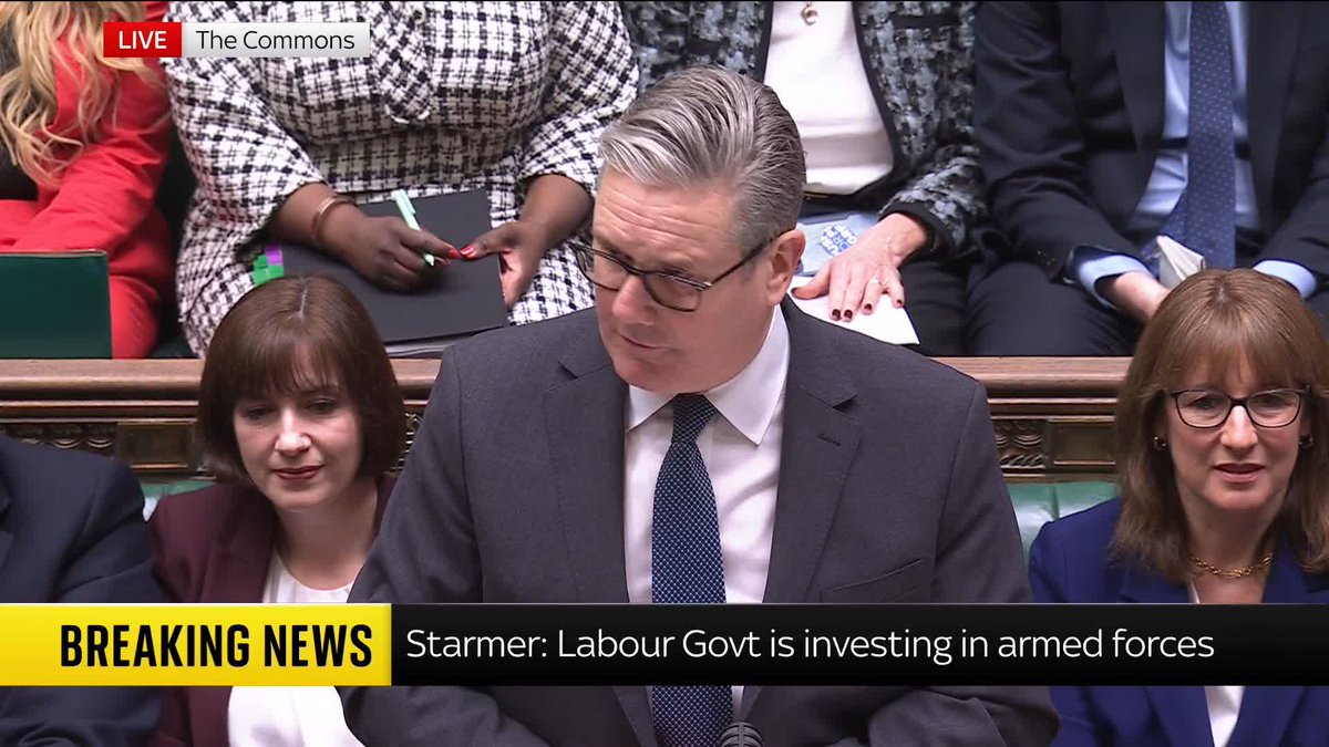 "We're absolutely clear in taking the measures that are necessary." Prime Minister Sir Keir Starmer responds to Kemi Badenoch's question over the government's response to the war in Iran, as he denies increasing the cost of petrol. 📺 Sky 501