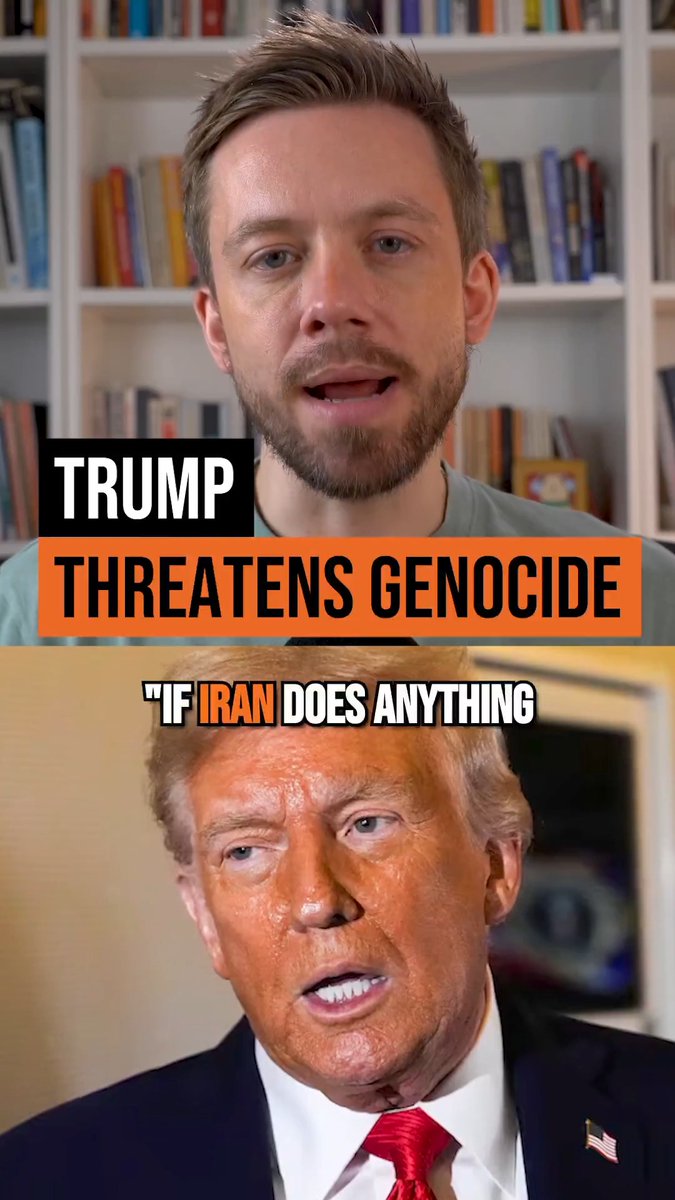 Donald Trump just threatened Iran with genocide. So much for liberating the Iranian people