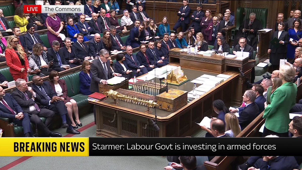 Prime Minister Sir Keir Starmer says he will keep the fuel duty rate frozen until September, and that the government will keep the situation under review amid the war in Iran. 📺 Sky 501, Virgin 602, Freeview 233 and YouTube