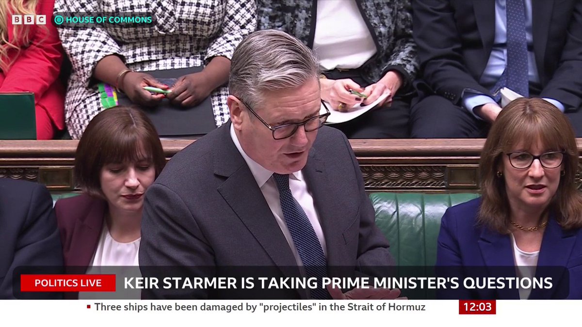 "Can he explain how a rise in fuel duty helps with the cost of living?" Kemi Badenoch asks PM Keir Starmer says he will keep the situation "under review", before criticising Badenoch's change in stance on the war in the Middle East #PMQs