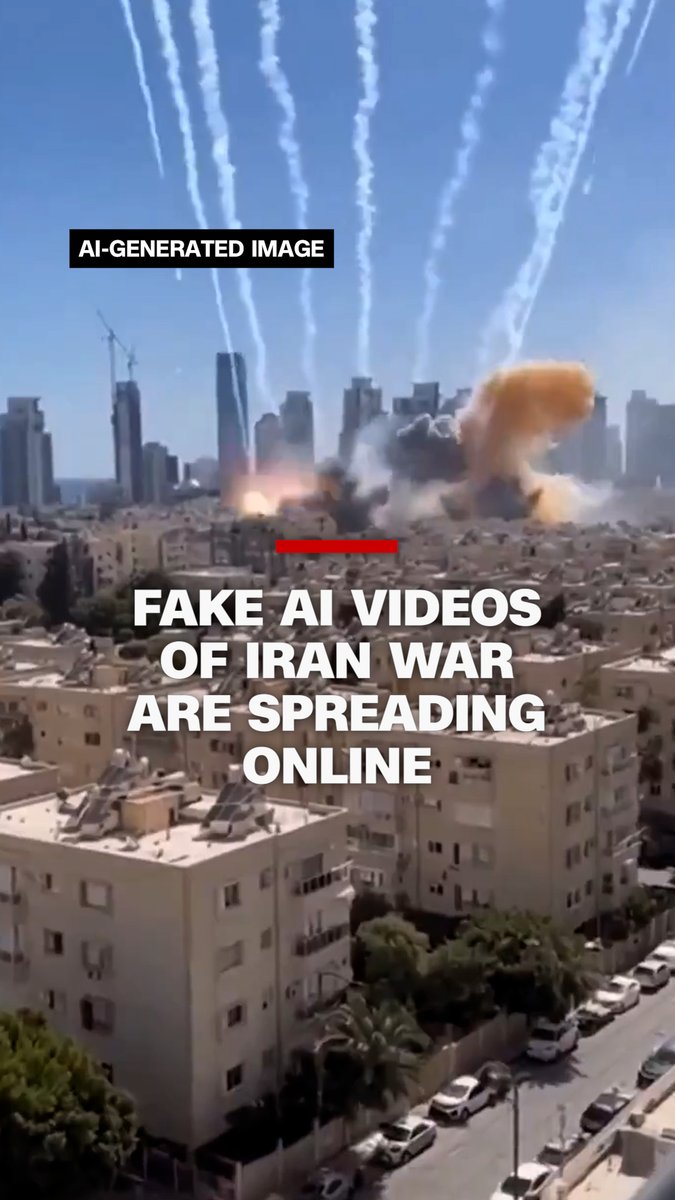 Fake videos and images depicting fake attacks and fake troops have racked up tens of millions of views on social media in the 10 days since the Iran war began.