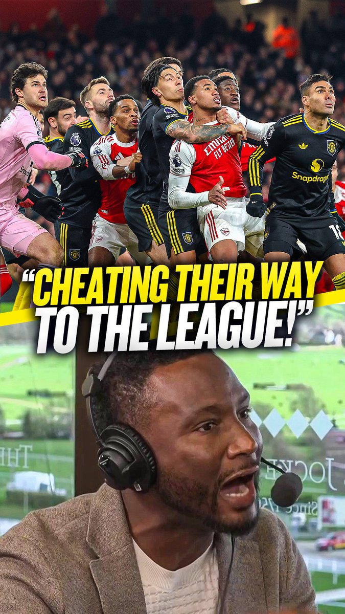 ❌ "I wouldn't recognise Arsenal as winners!" 😡 "For me, they've cheated their way to winning the Premier League!" John Obi Mikel really, really doesn't like the way #AFC are using set pieces to win the Premier League... 👀